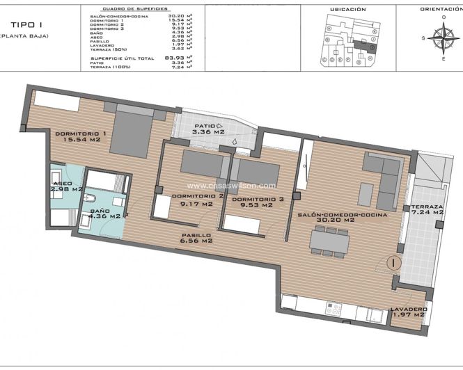 Image No.12-3 Bed Apartment for sale