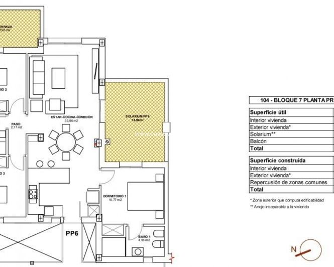 Image No.45-3 Bed Apartment for sale