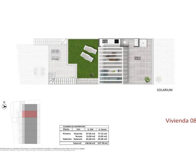 Image No.13-Bungalow de 2 chambres à vendre à Pilar de la Horadada