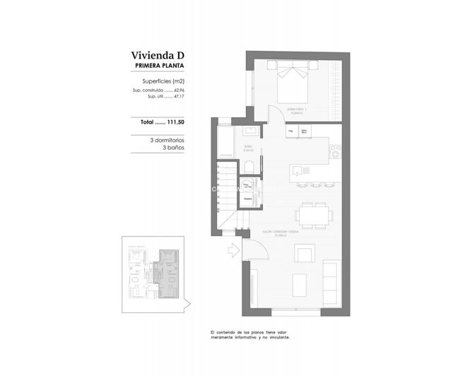 Image No.7-3 Bed Apartment for sale