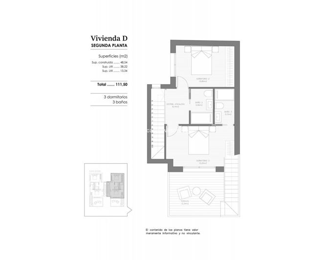 Image No.8-3 Bed Apartment for sale