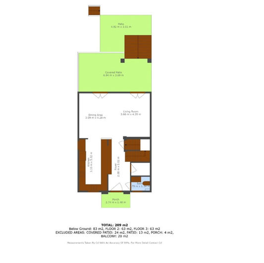 Image No.47-6 Bed Townhouse for sale