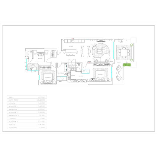 Image No.45-3 Bed Apartment for sale