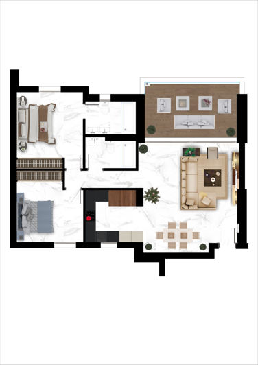 Image No.36-2 Bed Apartment for sale