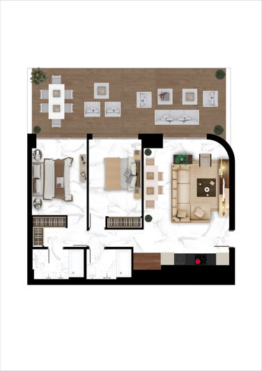 Image No.37-2 Bed Apartment for sale