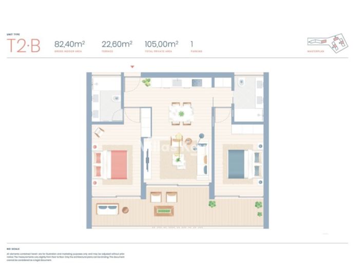 Image No.12-2 Bed Apartment for sale