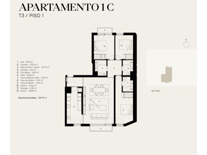 Image No.15-3 Bed Apartment for sale