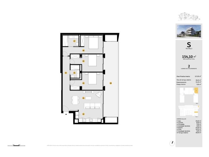 Image No.21-3 Bed Apartment for sale