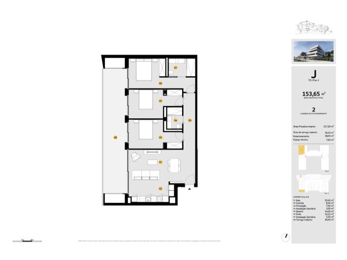 Image No.20-3 Bed Apartment for sale