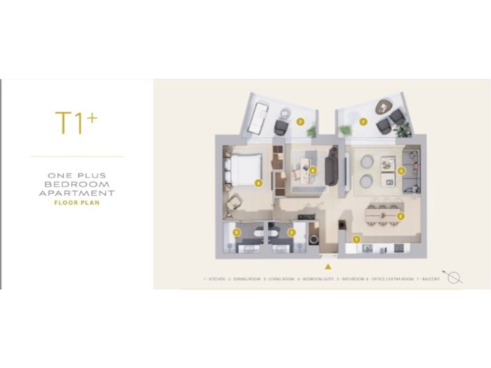 Image No.47-1 Bed Apartment for sale