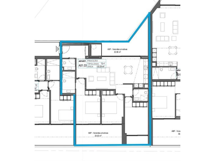Image No.35-3 Bed Apartment for sale