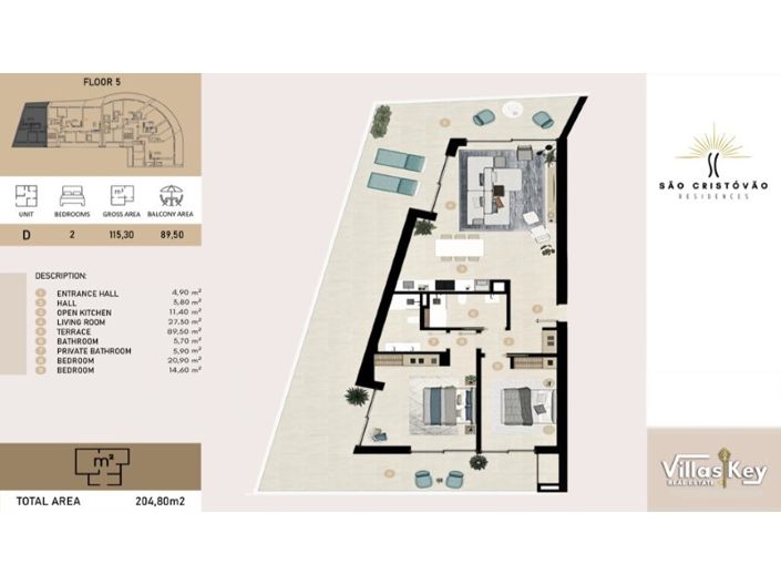 Image No.20-2 Bed Apartment for sale