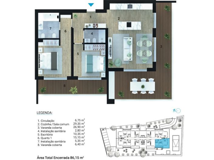 Image No.13-2 Bed Apartment for sale