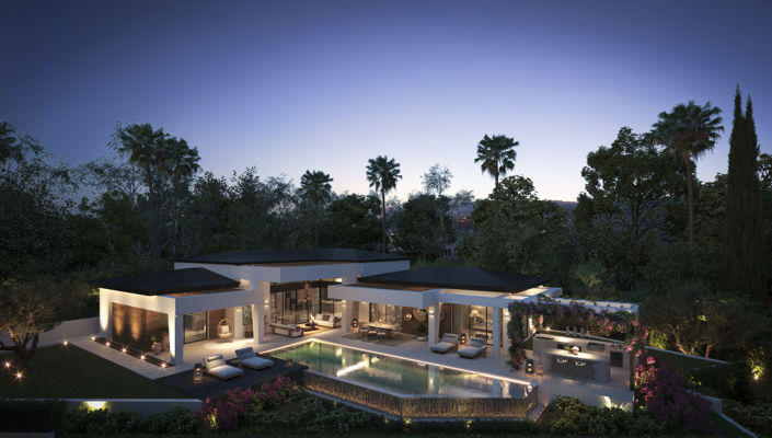 Image No.1-Villa de 4 chambres à vendre à Marbella