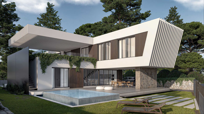 Image No.1-Villa de 4 chambres à vendre à Estepona