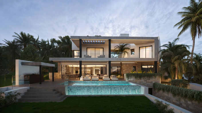 Image No.1-Villa de 5 chambres à vendre à Marbella