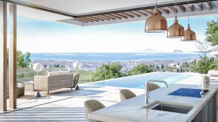 Image No.3-Villa de 4 chambres à vendre à Marbella