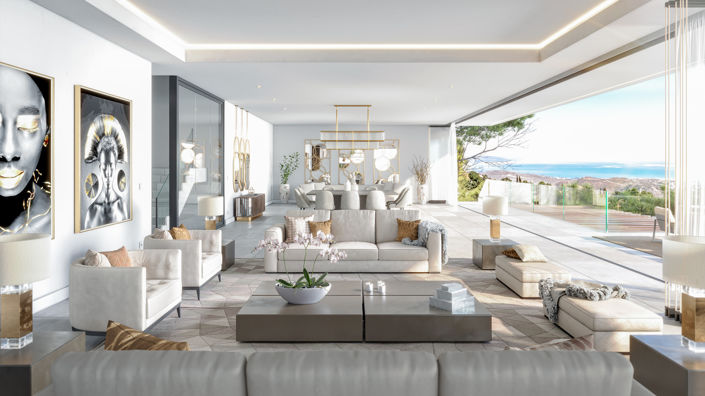 Image No.4-Villa de 4 chambres à vendre à Marbella