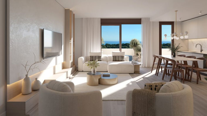 Image No.2-Appartement de 2 chambres à vendre à Mijas Costa