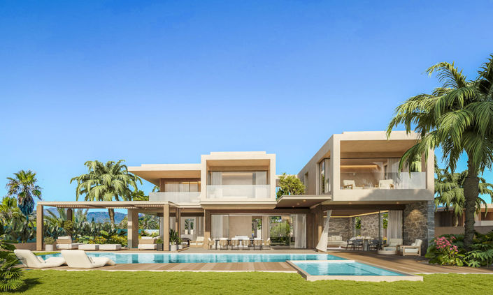 Image No.4-Villa de 4 chambres à vendre à Sotogrande playa