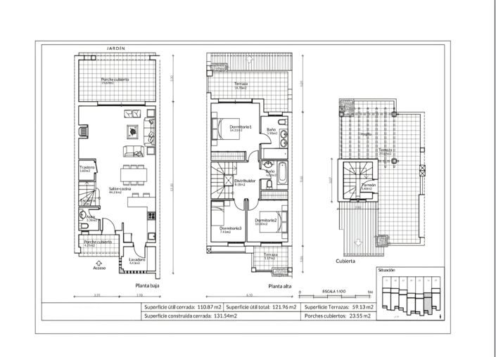 Image No.41-3 Bed Townhouse for sale