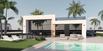 Residencial-Oriol---Front-view-for-Villa-A-2-beds---Villa-B-3-beds