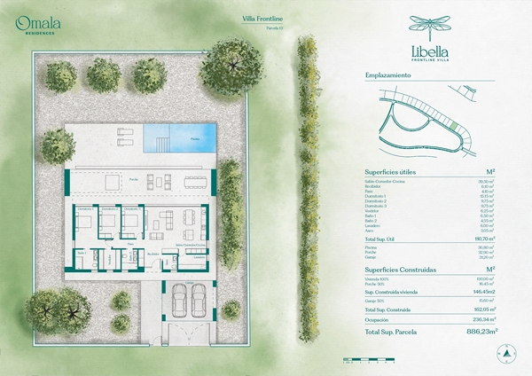 Image No.19-Villa de 3 chambres à vendre à Hacienda del Alamo