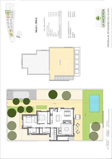 Image No.19-Villa de 2 chambres à vendre à Hacienda del Alamo