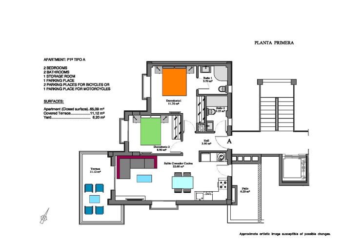 Image No.21-2 Bed Apartment for sale