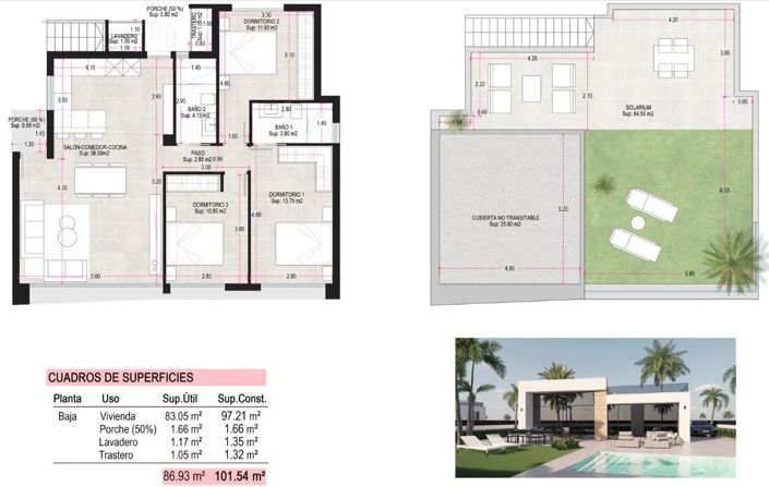 Image No.11-3 Bed Villa for sale