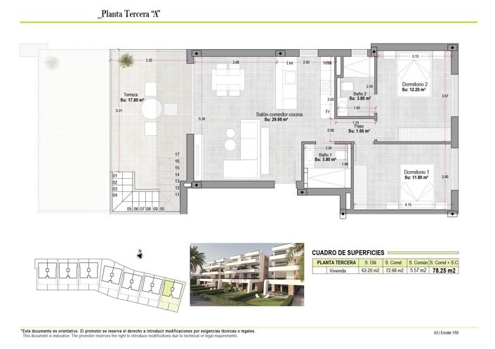 Image No.18-Penthouse de 2 chambres à vendre à Condado de Alhama
