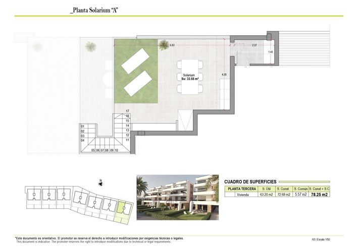 Image No.19-Penthouse de 2 chambres à vendre à Condado de Alhama