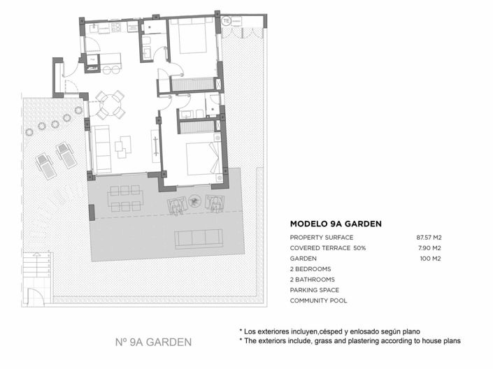 Image No.9-2 Bed Apartment for sale