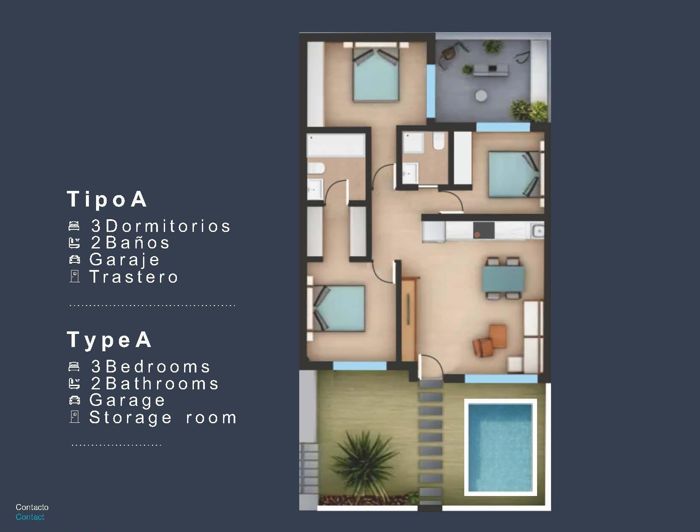 Image No.10-3 Bed Bungalow for sale