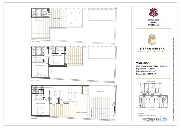 Image No.18-3 Bed Townhouse for sale