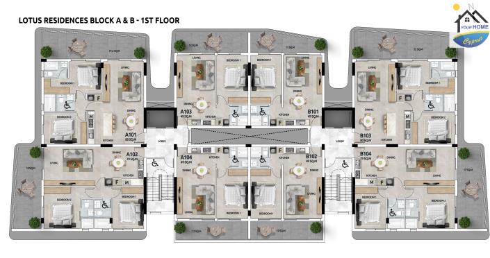 Image No.47-Appartement de 1 chambre à vendre à Leivadia