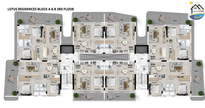 Image No.49-Appartement de 1 chambre à vendre à Leivadia