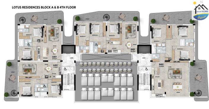 Image No.50-Appartement de 1 chambre à vendre à Leivadia