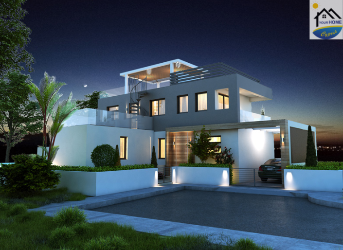 Image No.5-Villa / Détaché de 4 chambres à vendre à Kapparis