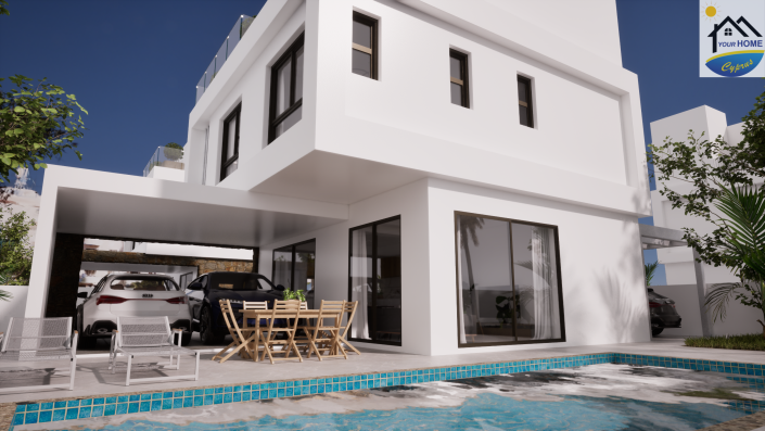 Image No.22-Villa / Détaché de 4 chambres à vendre à Pernera