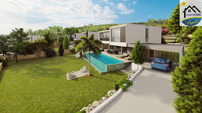 Image No.2-Villa / Détaché de 3 chambres à vendre à Peyia