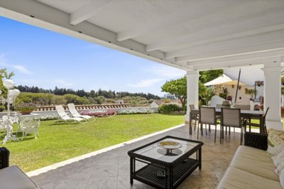 garden and terrace