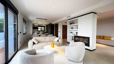 sala chimenea