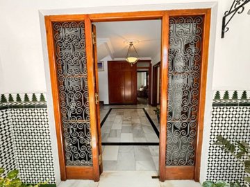 entrance