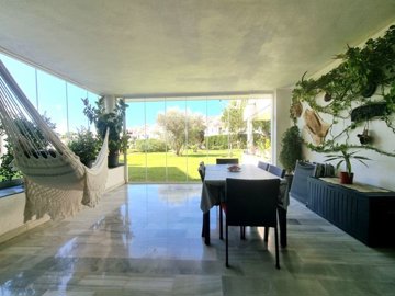 terrace with a view