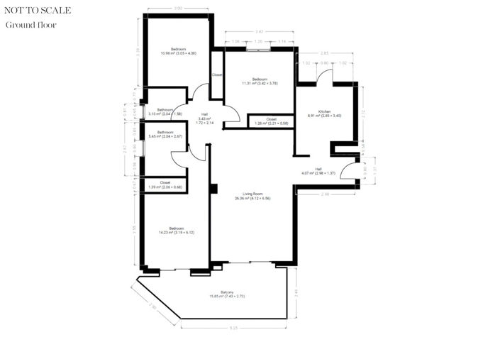 Image No.16-3 Bed Apartment for sale