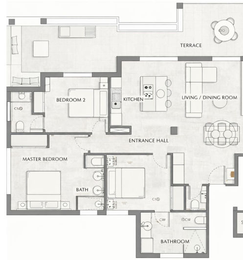 Image No.32-3 Bed Penthouse for sale