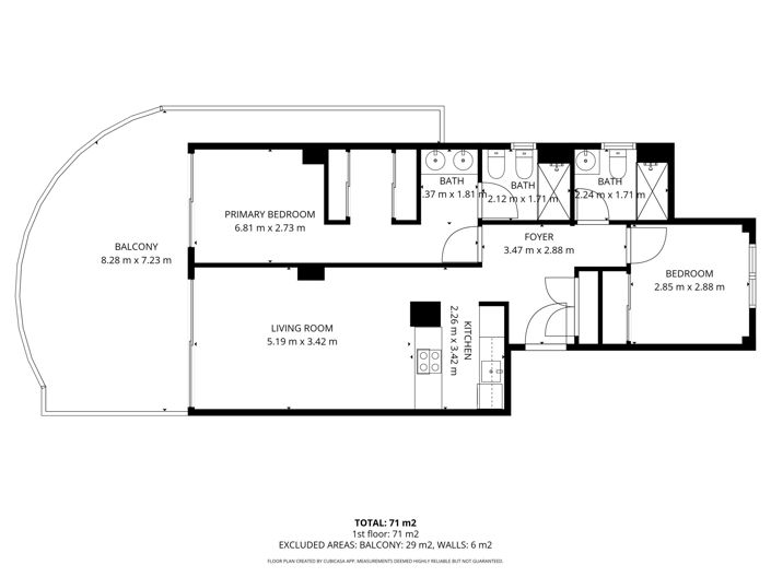 Image No.24-2 Bed Apartment for sale