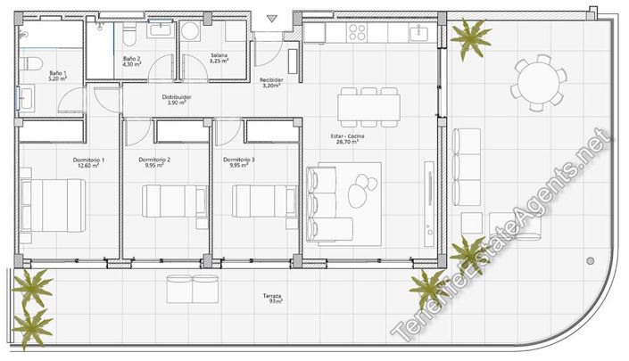 Image No.35-Appartement de 3 chambres à vendre à Adeje