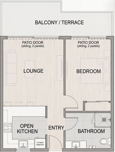 Image No.24-1 Bed Apartment for sale